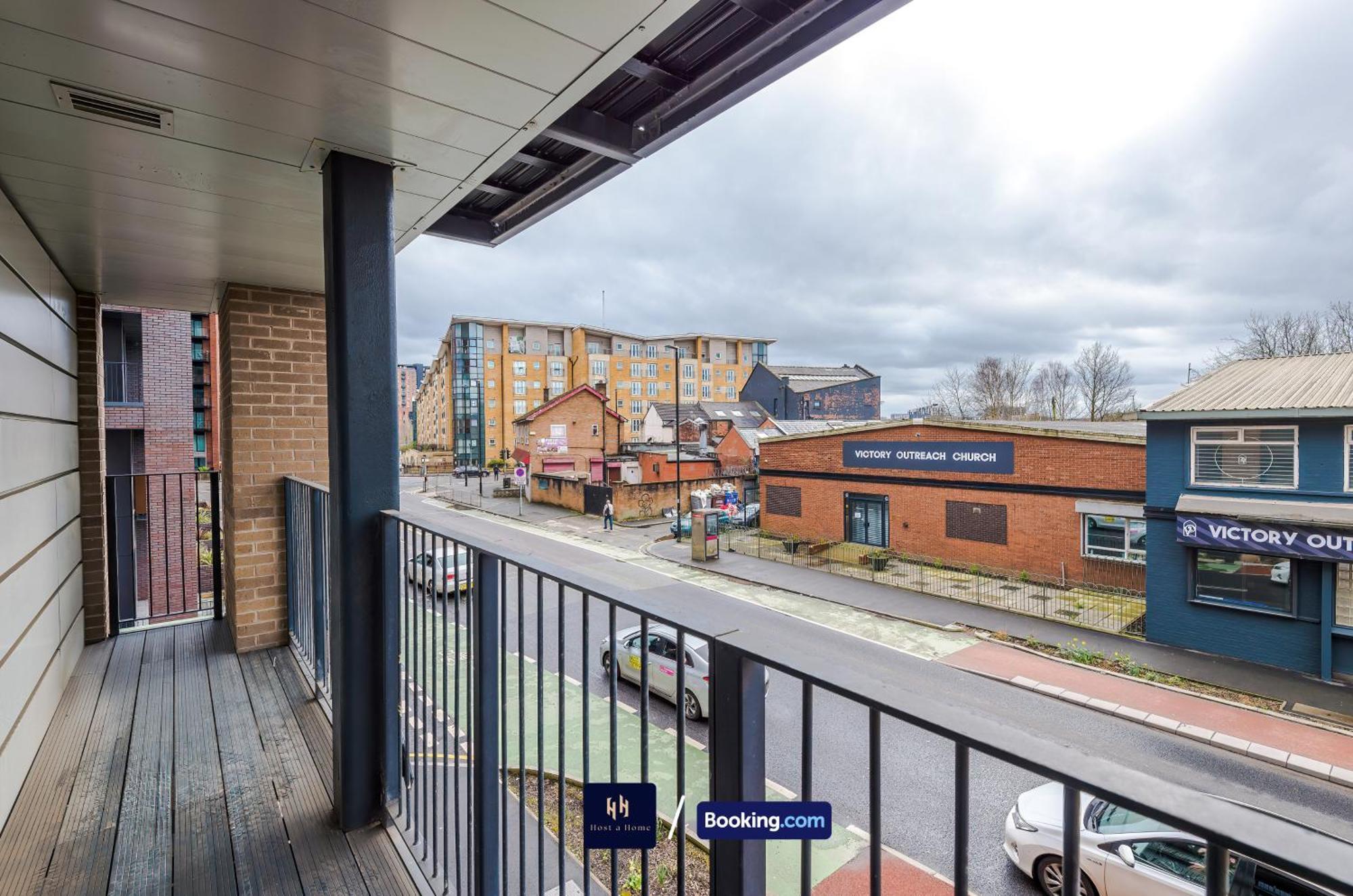Modern 2 Bed Apartment With Balcony By Host A Home Mánchester Exterior foto